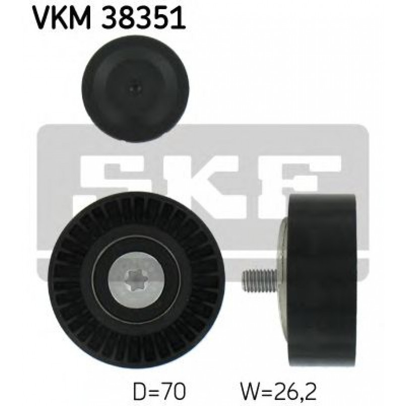 VKM 38351 SKF Обводний ролик